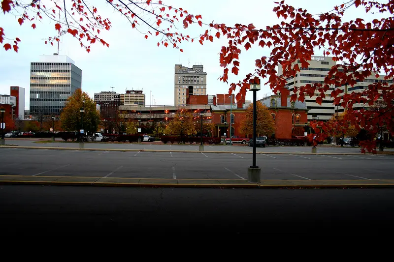 Buildings in downtown Canton, Ohio